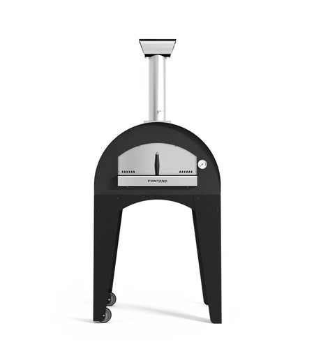 Forno pizza legna con - forno, a