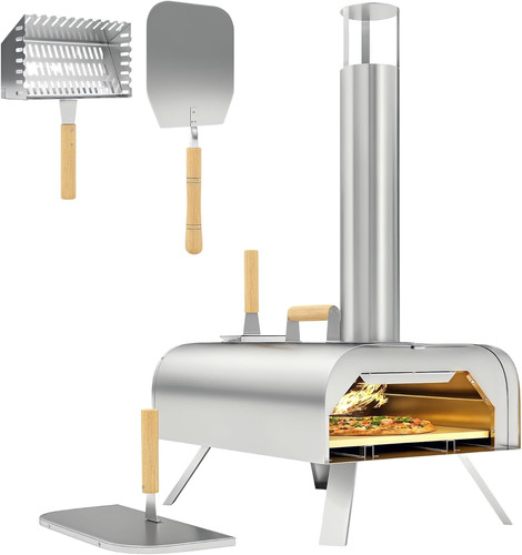 Forno per pizza pellet - pizza, a